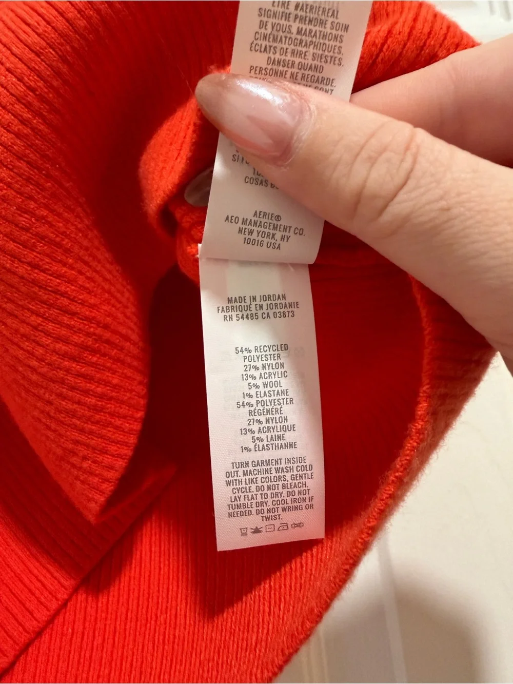 aerie fitted ribbed